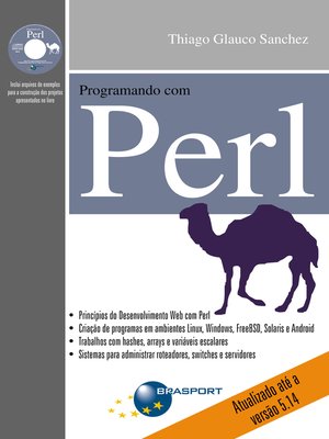cover image of Programando com Perl